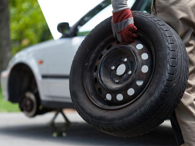 تعویض لاستیک فوری